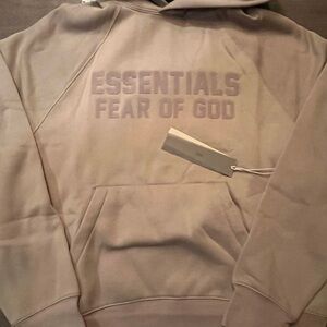 Essentials Fear of God Smoke Gray Hoodie FW22